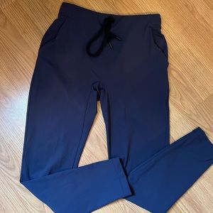 Navy blue lululemon joggers
